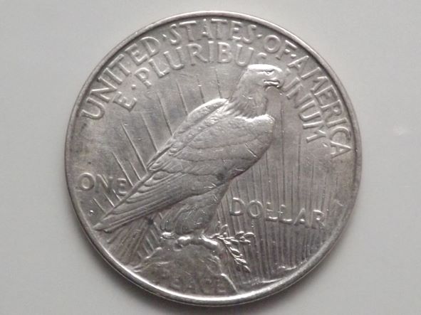 USA 1 Dolar Peace 1922 D stan 2+/2