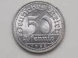 Niemcy - Weimar 1922 moneta 50 Pfennig  F