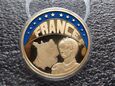 ECU Europa* Francja 1997 Menniczy  medal 40 mm