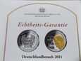 Medal 2011 Benedykt XVI* Wizyta w RFN * Certyfikat