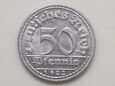 Niemcy - Weimar 1922 moneta 50 Pfennig  D