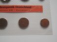  Niemcy 1979-1989 set monet skasowanych w mennicy ***